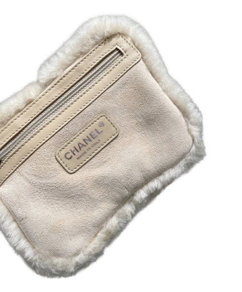 CHANEL（シャネル）CHANEL (シャネル) ココマークムートントートバッグ ベージュ サイズ:-の古着・服飾アイテム