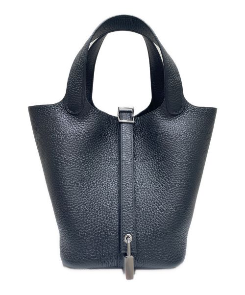 HERMES（エルメス）HERMES (エルメス) ピコタンPM ブラック サイズ:PM 未使用品の古着・服飾アイテム