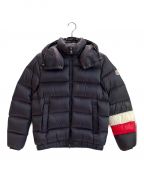 MONCLERモンクレール）の古着「トリコロールダウンジャケット」｜ネイビー