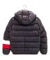 MONCLER (モンクレール) トリコロールダウンジャケット ネイビー サイズ:1：69800円
