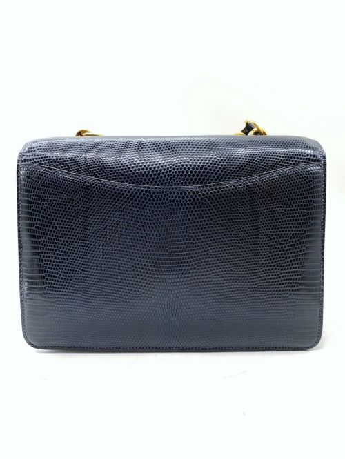 HERMES（エルメス）HERMES (エルメス) サンドリーヌ ネイビーの古着・服飾アイテム