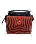 FENDI（フェンディ）の古着「スモールドットコムクリックチューレ 2wayショルダーバッグ」｜ネイビー×レッド