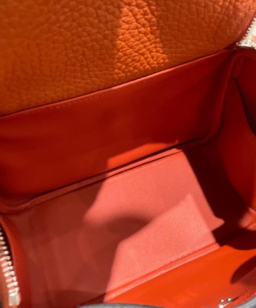 HERMES（エルメス）HERMES (エルメス) ミニ リンディ マキシカドリーユ 20/シルバー金具/トリヨンクレマンス/キュイーブル/U刻印 キュイーブル サイズ:20の古着・服飾アイテム