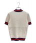 GUCCI (グッチ) シェリーライン半袖ニット ホワイト サイズ:ＸＳ：34800円