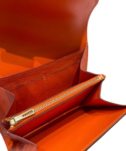 HERMES（エルメス）HERMES (エルメス) コンスタンスコンパクトウォレット オレンジ サイズ:- 未使用品の古着・服飾アイテム