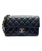 CHANELシャネル）の古着「マトラッセ20」｜ブラック