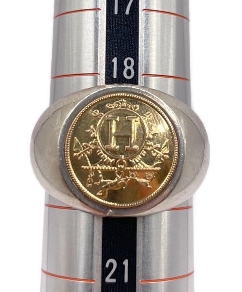 HERMES（エルメス）HERMES (エルメス) エクスリブリス  リング サイズ:19の古着・服飾アイテム