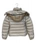 MONCLER (モンクレール) ジップアップダウンジャケット シルバー：49800円