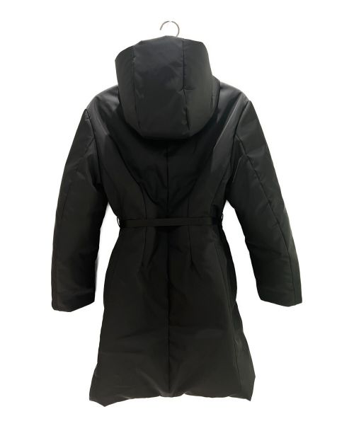PRADA（プラダ）PRADA (プラダ) Re-Nylon フーデッド ダウンコート ブラック サイズ:38の古着・服飾アイテム