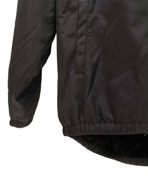 PRADA（プラダ）PRADA (プラダ) ファーナイロンコーチジャケット ブラック サイズ:38の古着・服飾アイテム