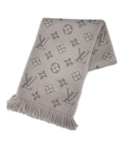 LOUIS VUITTON（ルイ ヴィトン）LOUIS VUITTON (ルイ ヴィトン) エシャルプ・ロゴマニア シルバーの古着・服飾アイテム