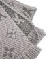 中古・古着 LOUIS VUITTON (ルイ ヴィトン) エシャルプ・ロゴマニア シルバー：44800円