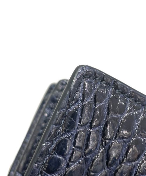 BOTTEGA VENETA（ボッテガベネタ）BOTTEGA VENETA (ボッテガベネタ) ピアノバッグ ネイビーの古着・服飾アイテム