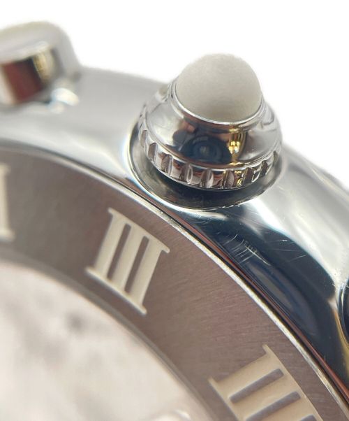 Cartier（カルティエ）Cartier (カルティエ) マスト21 クロノスカフ ホワイト サイズ:36mmの古着・服飾アイテム