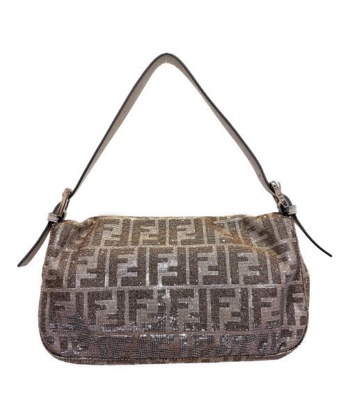 FENDI（フェンディ）FENDI (フェンディ) マンマバケット ゴールド×シルバーの古着・服飾アイテム