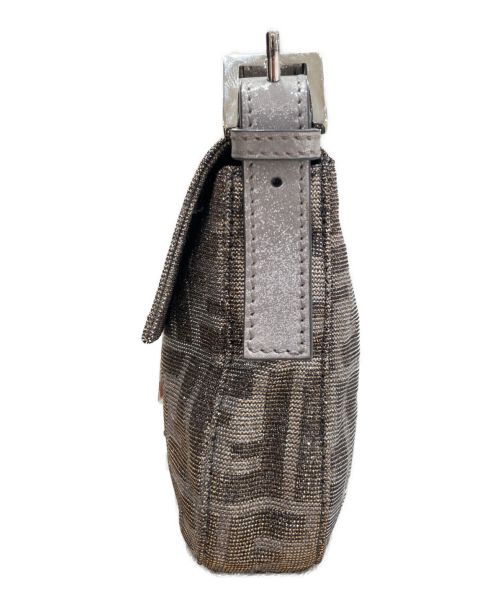 FENDI（フェンディ）FENDI (フェンディ) マンマバケット ゴールド×シルバーの古着・服飾アイテム