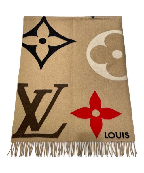 LOUIS VUITTON（ルイ ヴィトン）LOUIS VUITTON (ルイ ヴィトン) エシャルプ ・ジ アルティメット ベージュ サイズ:-の古着・服飾アイテム