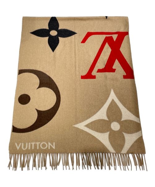 LOUIS VUITTON（ルイ ヴィトン）LOUIS VUITTON (ルイ ヴィトン) エシャルプ ・ジ アルティメット ベージュ サイズ:-の古着・服飾アイテム