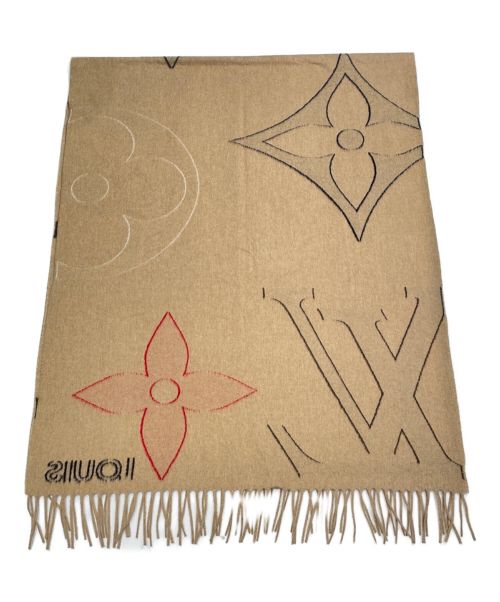 LOUIS VUITTON（ルイ ヴィトン）LOUIS VUITTON (ルイ ヴィトン) エシャルプ ・ジ アルティメット ベージュ サイズ:-の古着・服飾アイテム