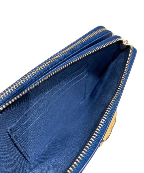 CHANEL（シャネル）CHANEL (シャネル) ボーイチェーンウォレット ブルー サイズ:-の古着・服飾アイテム