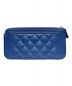 CHANEL (シャネル) ボーイチェーンウォレット ブルー サイズ:-：178000円