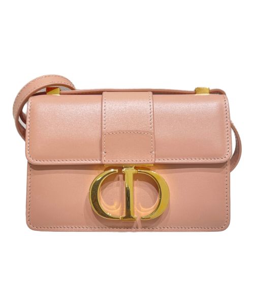 Dior（ディオール）Dior (ディオール) モンテーニュマイクロバッグ ピンクの古着・服飾アイテム