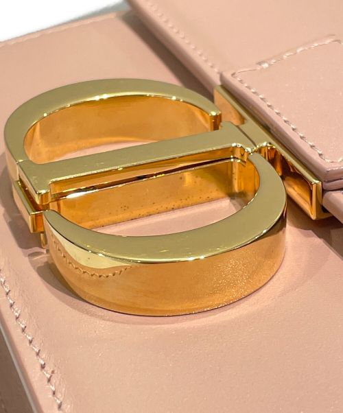 Dior（ディオール）Dior (ディオール) モンテーニュマイクロバッグ ピンクの古着・服飾アイテム