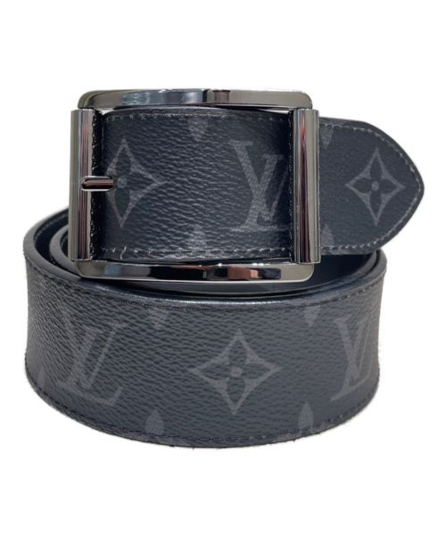 LOUIS VUITTON（ルイ ヴィトン）LOUIS VUITTON (ルイ ヴィトン) ルイヴィトン サンチュール・リヴェルソ グレー サイズ:90cmの古着・服飾アイテム