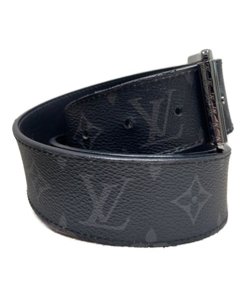 LOUIS VUITTON（ルイ ヴィトン）LOUIS VUITTON (ルイ ヴィトン) ルイヴィトン サンチュール・リヴェルソ グレー サイズ:90cmの古着・服飾アイテム