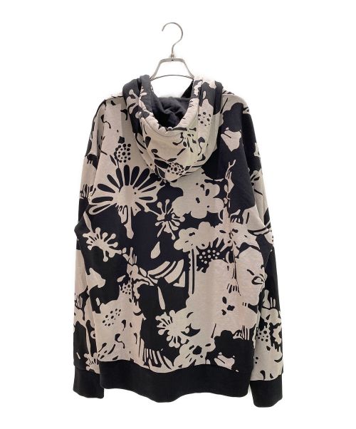 MONCLER（モンクレール）MONCLER (モンクレール) MAGLIA CON CAPPUCCIO ブラック×グレー サイズ:XLの古着・服飾アイテム