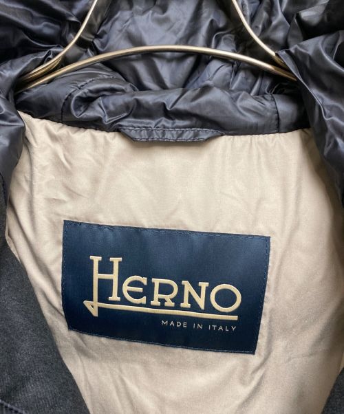 HERNO（ヘルノ）HERNO (ヘルノ) ダウンジャケット ブラック サイズ:56の古着・服飾アイテム