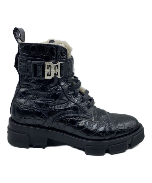 GIVENCHY（ジバンシィ）GIVENCHY (ジバンシィ) New Combat Boots ブラック サイズ:SIZE 42の古着・服飾アイテム