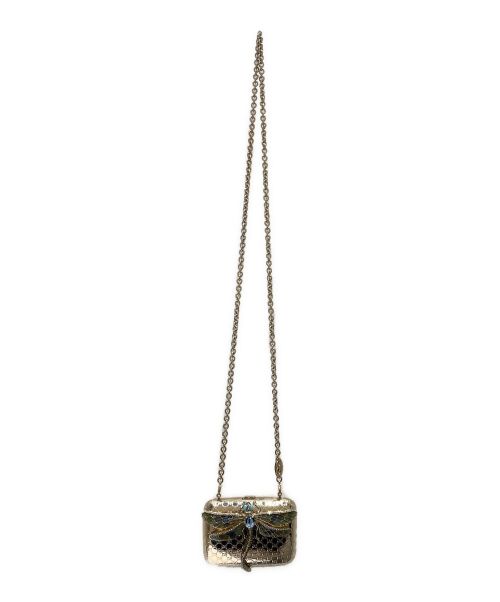 GUCCI（グッチ）GUCCI (グッチ) トンボゴールドチェーンショルダーバッグ ゴールド サイズ:-の古着・服飾アイテム