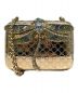 GUCCI（グッチ）の古着「トンボゴールドチェーンショルダーバッグ」｜ゴールド