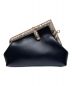 FENDI（フェンディ）の古着「ファースト スモール クラッチ ショルダー」｜ブラック×パイソン