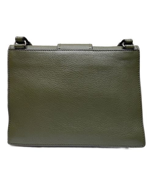 FENDI（フェンディ）FENDI (フェンディ) フラット バゲット ミディアム バッグ グリーン サイズ:-の古着・服飾アイテム