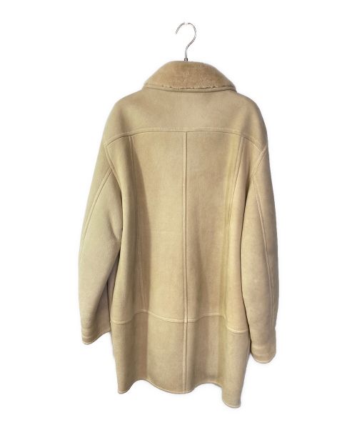 CHANEL（シャネル）CHANEL (シャネル) ムートンコート ベージュ サイズ:40の古着・服飾アイテム