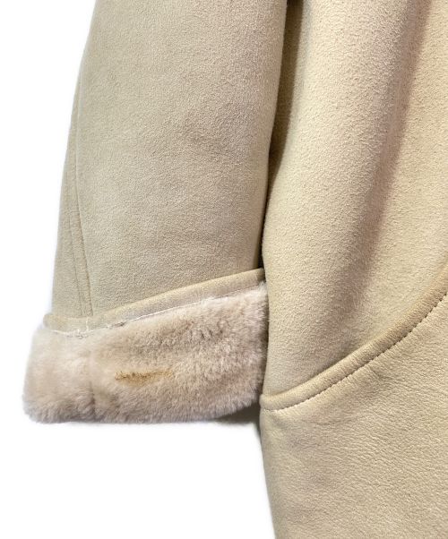 CHANEL（シャネル）CHANEL (シャネル) ムートンコート ベージュ サイズ:40の古着・服飾アイテム