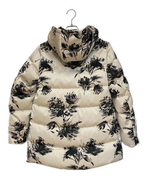 HERNO（ヘルノ）HERNO (ヘルノ) LAMINAR A-SHAPE(ラミナーエーシェイプ） ダウンジャケット ホワイト×ブラック サイズ:42の古着・服飾アイテム