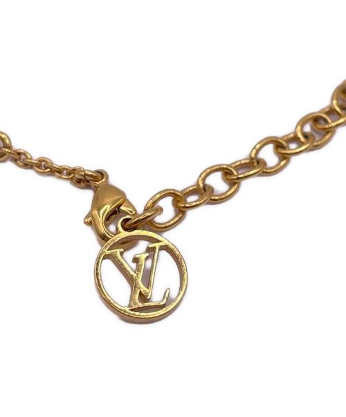 LOUIS VUITTON（ルイ ヴィトン）LOUIS VUITTON (ルイ ヴィトン) エッセンシャルVチェーンネックレス ゴールドの古着・服飾アイテム