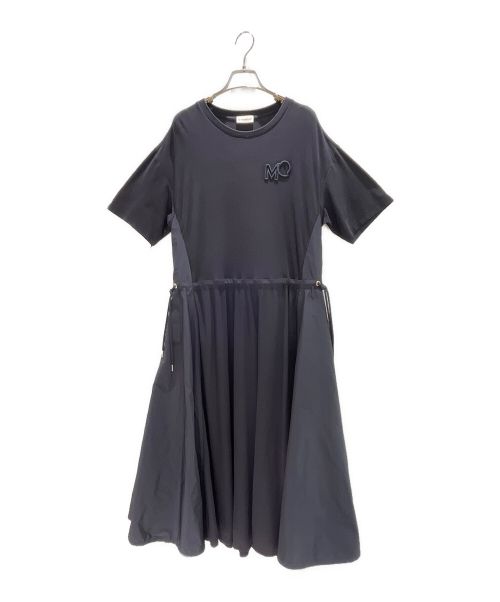 MONCLER（モンクレール）MONCLER (モンクレール) ABITO ロング マキシ ワンピース ネイビー サイズ:Sの古着・服飾アイテム