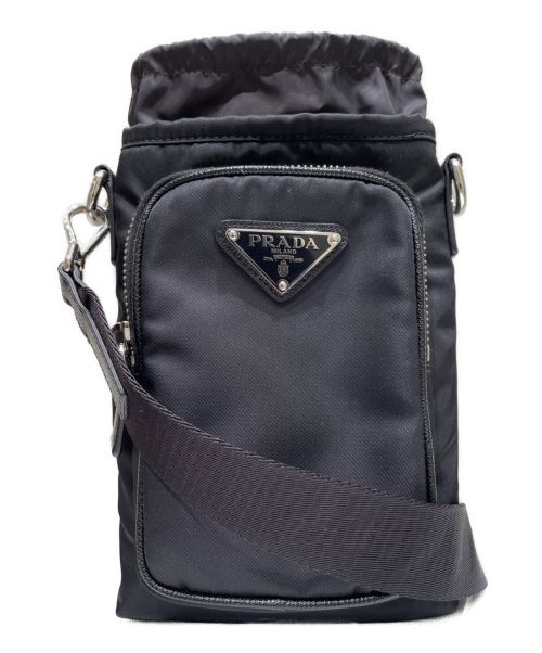 PRADA（プラダ）PRADA (プラダ) P.TA CELLULARE IN TESSUTO NERO TU ブラック サイズ:-の古着・服飾アイテム