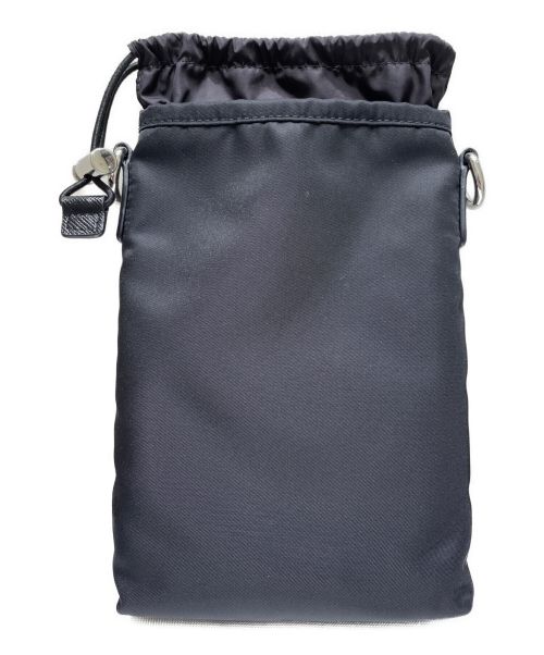 PRADA（プラダ）PRADA (プラダ) P.TA CELLULARE IN TESSUTO NERO TU ブラック サイズ:-の古着・服飾アイテム