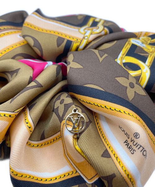 LOUIS VUITTON（ルイ ヴィトン）LOUIS VUITTON (ルイ ヴィトン) シュシュ トロ シュー ブラウン×レッドの古着・服飾アイテム