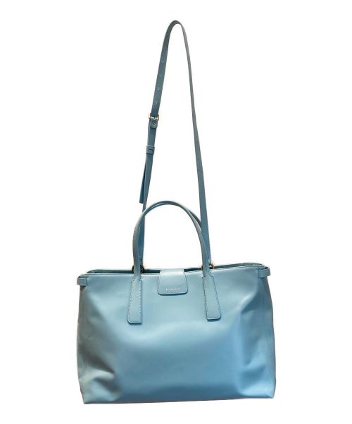 zanellato（ザネラート）ZANELLATO (ザネラート) 2WAYショルダーバッグ スカイブルーの古着・服飾アイテム