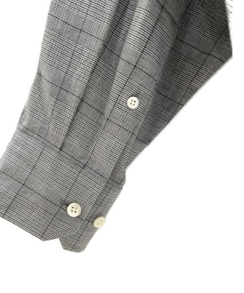BALENCIAGA（バレンシアガ）BALENCIAGA (バレンシアガ) ニュー スウィング シャツ ライトグレー サイズ:SIZE 34の古着・服飾アイテム