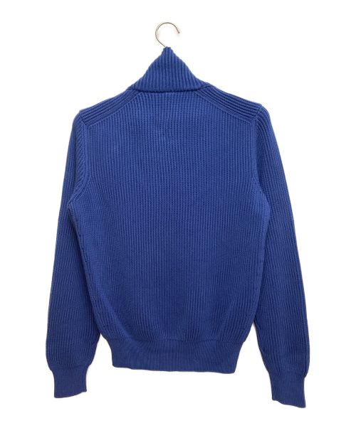 PRADA（プラダ）PRADA (プラダ) ドライバーズニット ブルー サイズ:46の古着・服飾アイテム