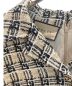 中古・古着 GUCCI (グッチ) Square g check tweed dress ベージュ サイズ:38：69800円