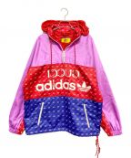 GUCCI×adidasグッチ×アディダス）の古着「アセテートジャケット」｜マルチカラー