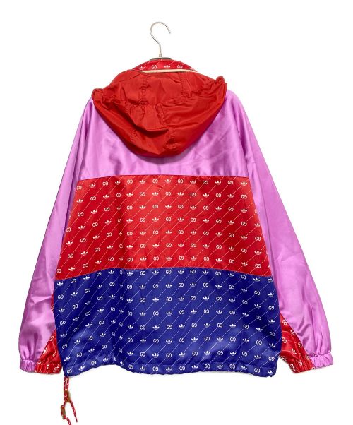 GUCCI（グッチ）GUCCI (グッチ) adidas (アディダス) アセテートジャケット マルチカラー サイズ:44の古着・服飾アイテム